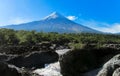 Volcano in Chile, The Ring of Fire Royalty Free Stock Photo